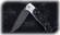 Нож Ворон, складной, сталь Х12МФ, рукоять накладки акрил гранит с дюралью