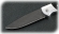 Нож Ворон, складной, сталь Х12МФ, рукоять накладки акрил звездное небо с дюралью