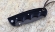 Складной нож Носорог, сталь Х12МФ, рукоять накладки акрил черный