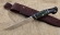 Нож Гриф-2 Elmax рукоять карбон карельская береза зеленая черный граб