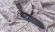 Нож из стали S390 «Бурлак» рукоять мокумэ-ганэ, кость мамонта и железное дерево