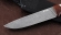 Нож Ягуар сталь К340, рукоять карельская береза рог лося бубинга