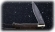 Складной нож Стриж, сталь булат, рукоять накладки карельская береза стабилизированная коричневая