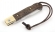 Складной нож Стриж, сталь Elmax, рукоять накладки карельская береза стабилизированная коричневая