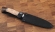 Кухонный нож Шеф №7 сталь Х12МФ, рукоять береста с гравировкой