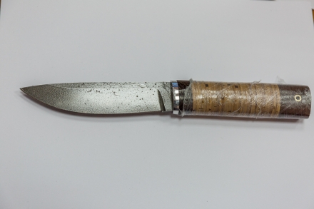 Нож Якутский-1 сталь ХВ-5 рукоять береста