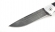 Складной нож Лиса из дамасской стали, рукоять накладки черный граб
