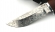 Нож Универсал сталь D2, рукоять коричневый граб