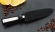 Кухонный нож Шеф №7 сталь Х12МФ, рукоять акрил белый