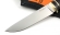 Нож Ягуар сталь ELMAX (сатин), рукоять черный граб, латунь