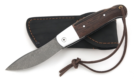 Нож складной Клык, сталь Х12МФ, рукоять накладки венге