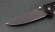 Нож складной Акула, сталь Х12МФ, рукоять накладки черный граб