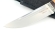 Нож Гриф сталь S390,   рукоять береста+черный граб, мельхиор (Нестандрат с долом) (Распродажа)