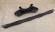 Подарочный сувенир «Вакидзаси» дамаск рукоять резной черный граб на подставке