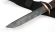 Нож Лидер-2 сталь дамаск полный камень рукоять венге черный граб