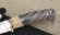 Нож из стали S390 «Барракуда-3» рукоять зуб мамонта и карельская береза