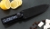 Кухонный нож Шеф №7 сталь 95Х18, рукоять синий акрил
