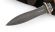 Нож Лидер сталь булат, рукоять карельская береза черный граб, мельхиор (распродажа)