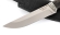 Нож Гриф сталь S390 рукоять карельская береза стабилизированная коричневая, мельхиор (распродажа)
