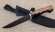 Нож Алтай-2 сталь Х12МФ, рукоять карельская береза акрил черный