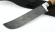 Нож Узбекский малый сталь дамаск, рукоять береста