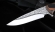 Нож №39-2 Х12МФ цельнометаллический рукоять G10 чернооранжевая