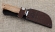 Нож Грибной сталь Х12МФ рукоять зебрано