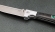 Нож складной Пчак сталь M390 накладки карбон с мусульманским значком
