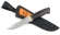 Нож Клык-2 сталь Х12МФ(сатин), рукоять черный граб