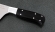 Кухонный нож Шеф №2 сталь 95Х18, рукоять черный граб с дюралью