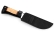 Нож Узбекский малый сталь Elmax, рукоять карельская береза черный граб (распродажа)