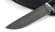 Нож Барракуда сталь Х12МФ, рукоять искусственный камень, черный