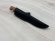 Нож Златояр сталь Х12МФ с никелем рукоять стабилизированный ясень красный (РАСПРОДАЖА) 