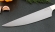 Кухонный нож Шеф №8 сталь 95Х18, рукоять белый акрил