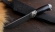 Нож Крот-2 сталь Р18, рукоять черный граб мельхиор