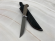 Нож Охотник сталь Х12МФ рукоять стабилизированная карельская береза коричневая (РАСПРОДАЖА)