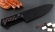 Кухонный нож Шеф №1 сталь Х12МФ, рукоять коричневый акрил