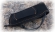 Складной нож Ястреб, сталь Elmax, рукоять накладки карельская береза стабилизированная янтарь