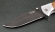Нож складной Дельфин, сталь Х12МФ, рукоять накладки карельская береза с дюралью