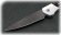 Нож Журавль, складной, сталь Х12МФ, рукоять накладки акрил гранит с дюралью