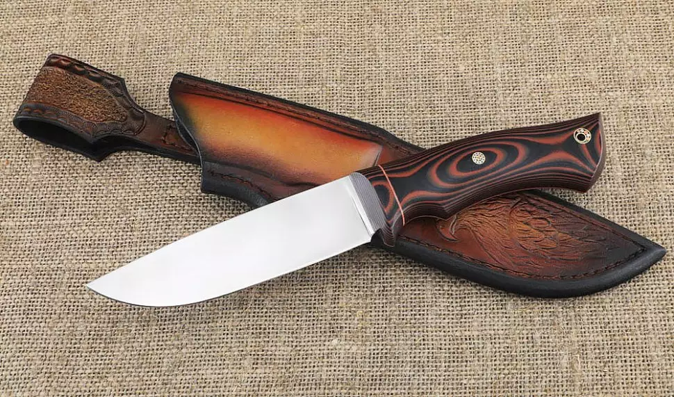 Рукоять ножа из микарты Рукоять ножа из микарты