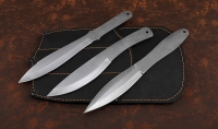 Набор метательных ножей из 3 штук из стали 65Г - Набор метательных ножей из 3 штук из стали 65Г