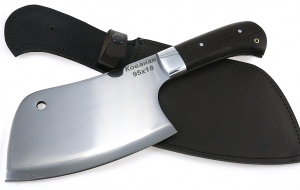 Тяпка №1 цельнометаллическая: сталь 95Х18, рукоять венге