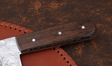 Нож Сербский сталь 95Х18 (следы ковки), рукоять венге