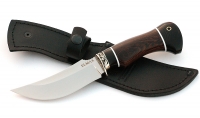 Нож Бобр сталь ELMAX , рукоять венге-черный граб,мельхиор - IMG_5007.jpg