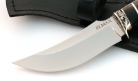 Нож Бобр сталь ELMAX , рукоять венге-черный граб,мельхиор - IMG_5009.jpg