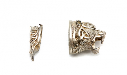 Комплект литье № 31 для ножа: гарда и навершие