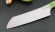 Кухонный нож Шеф №3 сталь 95Х18, рукоять зеленый акрил