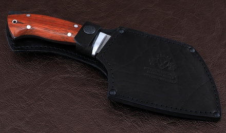 Тяпка №8 сталь 95Х18 (следы ковки) цельнометаллическая, рукоять падук Тяпка №8 сталь 95Х18 (следы ковки) цельнометаллическая, рукоять падук