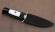 Ножи (Набор) Финка НКВД складная + фиксированная сталь сталь S390 белый акрил с красной звездой